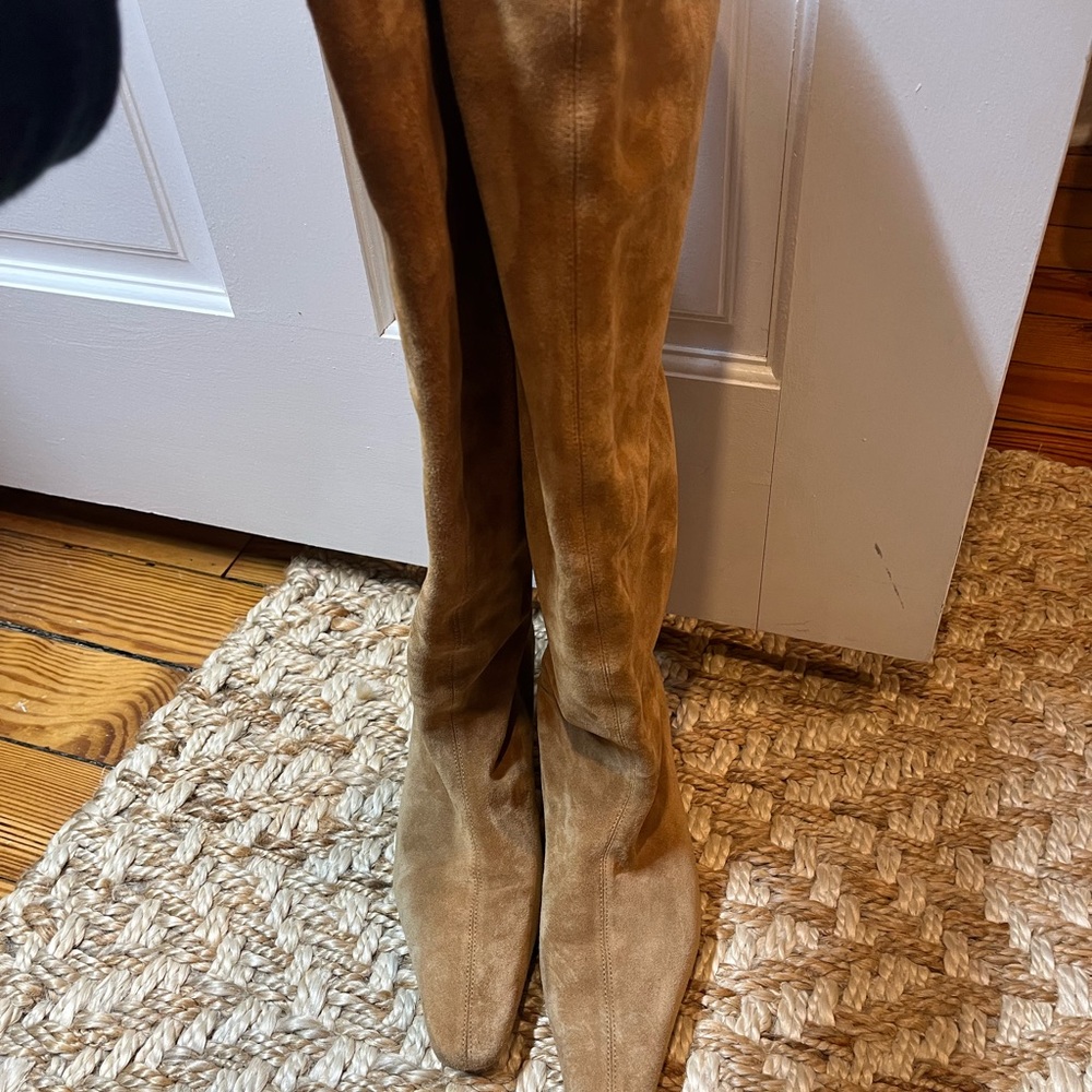 staud wally boots oat size 39